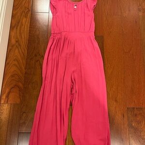 Old navy Pink Sleeveless Jumpsuit girls